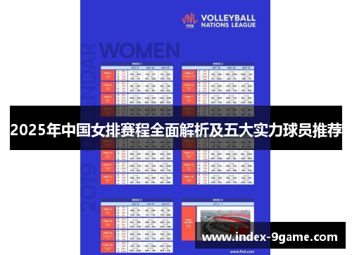 2025年中国女排赛程全面解析及五大实力球员推荐 2025年中国女排赛程全面解析及五大实力球员推荐